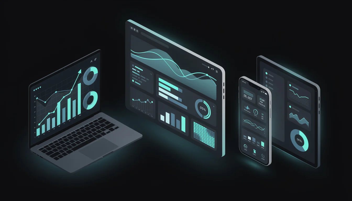 Hero image showing Sydium's analytics dashboard overview with cross-platform metrics displayed side by side